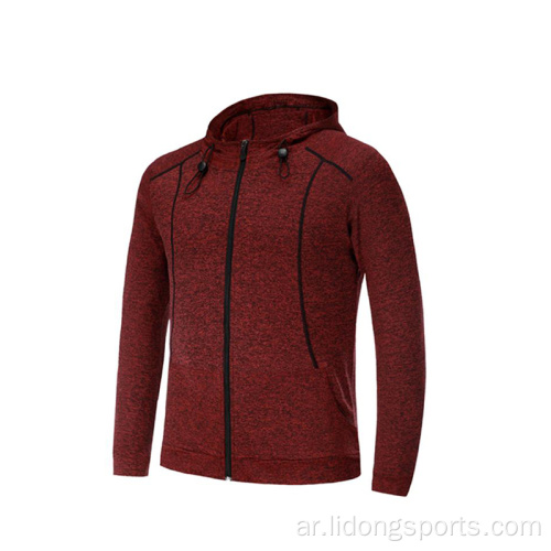 تشغيل شعار تجريب Gym Fitness Hoodie للرجال